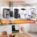 Coffee Maker Water Filter Replacement - Compatible with Cafe & GE Profile Grind & Brew Coffee Makers, Lasts 6-12 Months, Reduces Chlorine, Impurities & Odors (6)