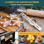 COOKLEE 6-IN-1 Stand Mixer, 8.5 Qt. Multifunctional Electric Kitchen Mixer with 9 Accessories for Most Home Cooks, SM-1507BM, Ruby Red