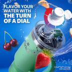 Cirkul 40oz. Eucalyptus Stainless Steel Tumbler with Handle, All-Day StrawSip™, Double-Wall Insulated