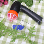 Mamba Lite 0.75g Orange All Plastic Head USB Electric Herb Grinder. Small Portable Herbal Machine & Spice Mill for the Kitchen