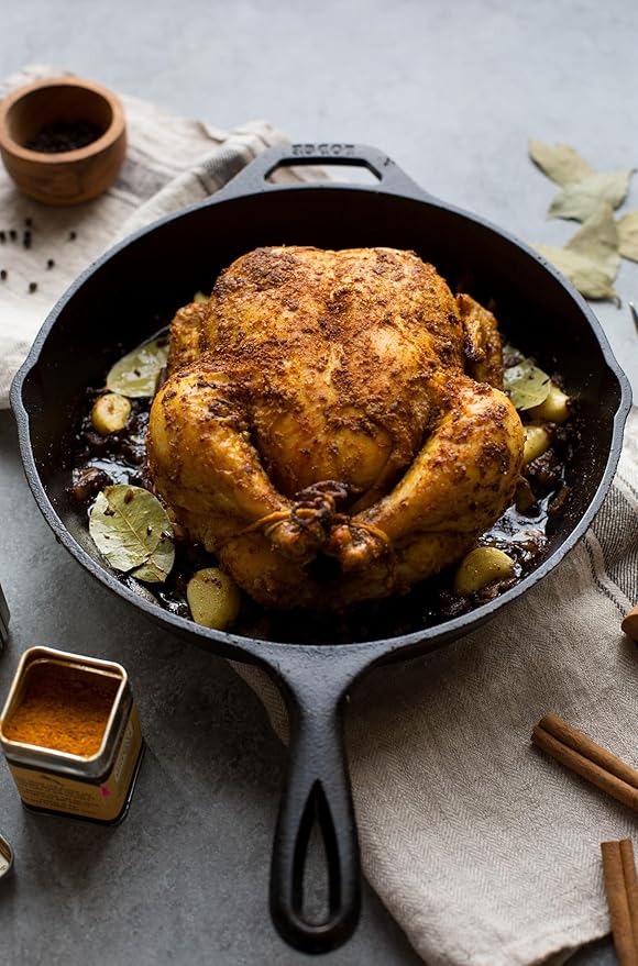 Lodge 12 Inch Cast Iron Pre-Seasoned Skillet – Signature Teardrop Handle - Use in the Oven, on the Stove, on the Grill, or Over a Campfire - Black