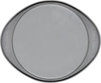 Farberware Nonstick Bakeware Baking Pan / Nonstick Cake Pan, Round - 9 Inch, Gray, 1 Count (Pack of 1)