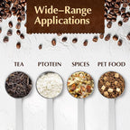 4ps Coffee Scoop, 15 & 30 ML Stainless Steel Tablespoon Measuring Spoon, Long Handle Tablespoon for Ground Coffee Tea Protein Powder Espresso