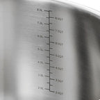 Tramontina Utsava 9.5-Quart Tri-Ply Clad Stainless Steel Tope with Lid, Extra Large Patila Pot for Indian Cooking