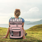 Large Waterproof Insulated Cooler Backpack for Men & Women, Leak Proof Cooler Backpack for Camping, Beach, Fishing, Picnic, Travel, Outdoor, 30L, 48Cans