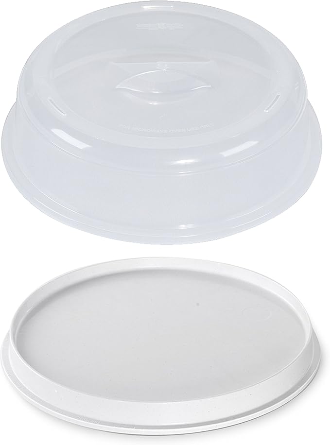 Nordic Ware Meat Grill Microwave Spatter Cover, 10-Inch, Multicolor