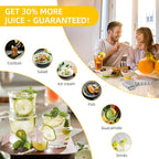 Lemon Squeezer Stainless Steel, Heavy - duty Lime Squeezer, Manual Citrus Squeezer, Manual Juicer That Easily Squeezes Out All the Juice