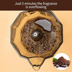 6 Cup Manual Espresso Maker, Small Espresso Machines for Home, Cuban Coffee Maker with Detachable Base & Overheat Protection,Cafeteras Electricas Modernas Moka Pot, Greca Electrica De Cafe Gift