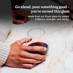 Libbey Signature Red Wine Glasses Set of 4, Elegant, Dishwasher Safe Glass Stemless Wine Glasses, Elegant Wine Glasses for Weddings, Birthdays & More