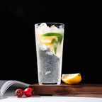 KOXIN-KARLU Mixed Drinkware 26-ounce Plastic Tumbler Acrylic Water Glasses, set of 8 Clear