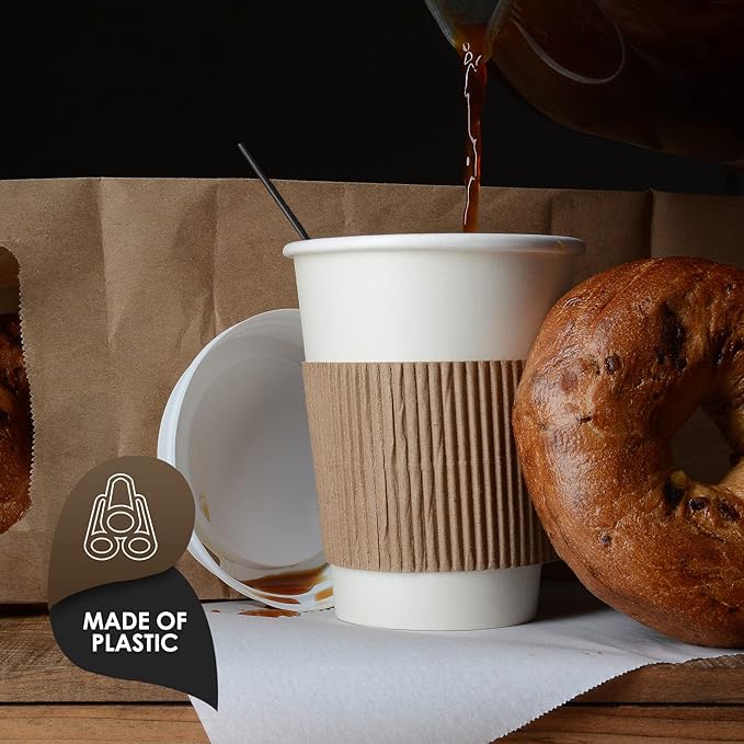 PAMI 1000 Red Stir Straws 5in Disposable Plastic Coffee Stirrers Swizzle Sticks for Cocktails, Hot & Cold Beverages (Black One Size)