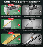 Lemeya 40-Piece Hammered Gold Silverware Set for 8 with Serrated Forging Knives,18/10 Stainless Steel Modern Flatware Set,Unique Cutlery Set Spoons and Forks Set,Mirror Polished,Dishwasher Safe