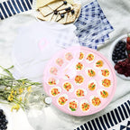 HANSGO Deviled Egg Containers with Lid, Deviled Egg Platter Carrier Holder Trays with 22 Slots for Holiday Party and Home Kitchen, Pink