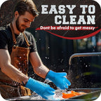 KITCHEN PERFECTION XL Silicone Smoker Oven Gloves-Extreme HeatResistant Gloves-Handle Hot Food Right on Your Grill BBQ Fryer&Pit|Waterproof Grilling Cooking&Baking Mitts|Superior Value Set+3 Bonuses