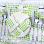 Neti Neti Wicker Picnic Basket for 4 with Insulated Cooler & Waterproof Blanket - Handwoven Luxury Outdoor Set with Ceramic Plates, Perfect for Beach, Camping & Romantic Getaways