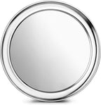 New Star Foodservice 50875 Pizza Pan/Tray, Wide Rim, Aluminum, 10 Inch, Pack of 6