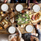 Hushee 12 Pack 7 Inch White Dessert Plates/salad Dishes Set, Melamine Small Dinner Plates Round Serving Dishes for Snacks, Bread, Fruit, Cake and Salad, Home Restaurant Supplies