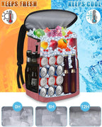 Cooler Backpack Insulated Leakproof Waterproof Backpack Cooler Bag 30/45 Cans, Large Capacity Lightweight Travel Camping Beach Backpack Cooler Ice Chest for Men and Women