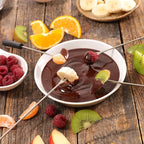 6 Pcs Fondue Forks With Handle,Fruit Fork Set,Color Fondue Sticks Set For Grill Cake Chocolate Meat Fruits Cheese Fountain Roast Marshmallows Dessert