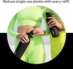 Corkcicle Sport Canteen Insulated Tumbler, Black, 32 oz – Reusable Water Bottle Keeps Beverages Cold for 25 Hours & Hot 12 Hours – Cupholder Friendly Tumbler with Screw-On Cap