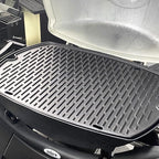 7583 Griddle for Weber Q200, Q220, Q2000, Q2400 Q2000N Gas Grills, 396000 396001 566001 566002 566014, BBQ Accessories for Weber Q200 Series Grill, Cast Iron,1 Pack