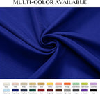 Softalker Rectangle Tablecloth, Waterproof & Stain Resistant Table Cloths Wrinkle Free Fabric Washable 210GSM Polyester Table Cover for Dining/Party/Outdoor - 60 x 102 inch,Royal Blue