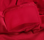 Utopia Kitchen 6FT Spandex Tablecloth [1 Pack, Red] 200 GSM Stretch, Fitted, Washable and Wrinkle Resistant Table Cloth Rectangle Cover for Trade Shows, Wedding, Parties [72Lx30Wx30H Inch]