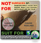 Adhesive Hooks, 20 Packs, 33lbs/15kg Premium Heavy Duty Wall Ceiling Hooks for Hanging, Damage Free, Clear Sticky Hanger for Kitchen, Bathroom Shower Outdoor Use.