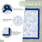 Maison d' Hermine Pot Holders 100% Cotton Heat Resistant Potholders 8" x 8" Hot Pads with Loop BBQ, Cooking, Baking, Grilling, Kitchen, Handling Hot Pans Spring/Summer (Pack of 1, Citrus)