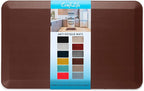 ComfiLife Anti Fatigue Floor Mat – 3/4 Inch Thick Kitchen Mats for Floor, Standing Desk Mat, Kitchen Rug – Comfort at Home, Office – Durable – Stain Resistant – Non-Slip Bottom (20" x 32", Brown)