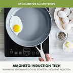 GreenPan Valencia Pro Hard Anodized Healthy Ceramic Nonstick 8" and 10" Frying Pan Skillet Set, PFAS-Free, Induction, Dishwasher Safe, Oven Safe, Gray