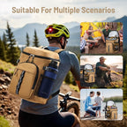 Cooler Backpack, Lightweight and Large Capacity Soft Backpack Cooler, Leak Proof Cooler Bag for Men Women