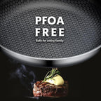 Non Stick Frying Pans Set,Hybrid Pan Set(8+10+12inch) Frying Pans Nonstick for cooking,PFOA Free Induction Cookware Sets,non stick Stainless Steel Skillets,Dishwasher and Oven Safe Kitchen set