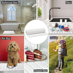 Large Stone Drying Mat for Kitchen Counter | Premium Diatomaceous Earth Coaster Set for Dishes | Non-Slip Kitchen Sink Mat | Fast-Absorbing, Eco-Friendly | 23" x 15.5" (Modern White)