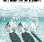 VONCI 80W Commercial Gyro Cutter, Electric Shawarma Knife, Doner Kebab Meat Slicer With 2 Blades, 2600 RPM, 0-8mm Adjustable Thickness, Powerful Turkish Grill Machine.