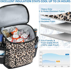 Cooler Backpack 33 Cans Backpack Coolers Insulated Leak Proof Soft Beach Cooler Bag for Men Women Ice Chest Backpack Camping Hiking Picnic Travel Cooler Lunch Backpack