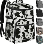 Cooler Backpack Insulated Leakproof Waterproof Backpack Cooler Bag 30/45 Cans, Large Capacity Lightweight Travel Camping Beach Backpack Cooler Ice Chest for Men and Women