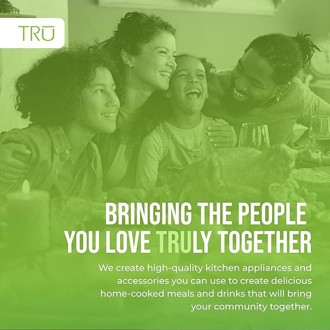 TRU Triple Buffet Server, Three 2-1/2-Quart Removable Inserts