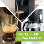 Velocity Coffee Machine Cleaner and Descaler – 4 Uses Per Bottle. Deep Cleans Coffee Makers & Espresso Machines, Coffee Maker Cleaner compatible with Keurig, Breville, Nespresso, Mr. Coffee & More.