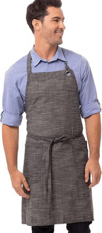 Chef Works Unisex Corvallis Bib Apron