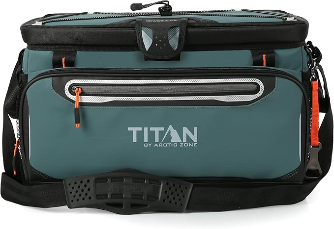 Titan by Arctic Zone 30 Can Zipperless Soft Cooler with HardBody Liner