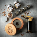 DIY Cocktail Infusion Kit with Whiskey Smoker, 24pc. Cocktail Making Kit, Mixology Set for Vodka, Gin, & Whiskey Lovers (Infusion Kit + Smoker)