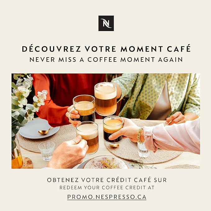 Nespresso Vertuo Pop+ Coffee and Espresso Maker by Breville with Milk Frother, Dark Grey