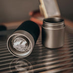 WACACO Exagrind, Manual Coffee Grinder, Stainless Steel Conical Burr, High Precision Adjustable Coffee Bean Grinder with Hand Crank, Handheld Portable Grinder for Espresso, Pour-over, Camping, Travel