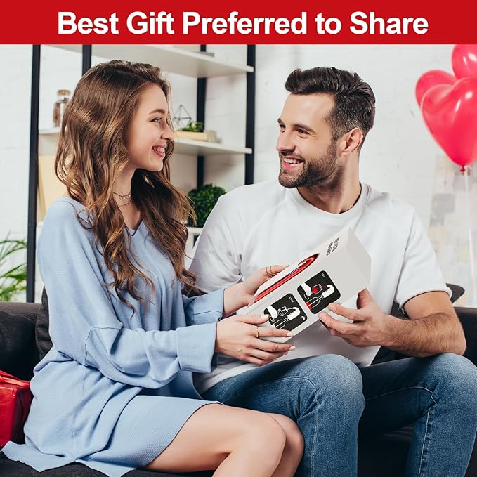 Electric Wine Aerator, One-Touch Automatic Wine Decanter for Red & White Wine, Wine Dispenser, Wine Pourer, Wine Gifts for Wine Lovers (Red)