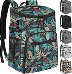 Cooler Backpack Insulated Leakproof Waterproof Backpack Cooler Bag 30/45 Cans, Large Capacity Lightweight Travel Camping Beach Backpack Cooler Ice Chest for Men and Women