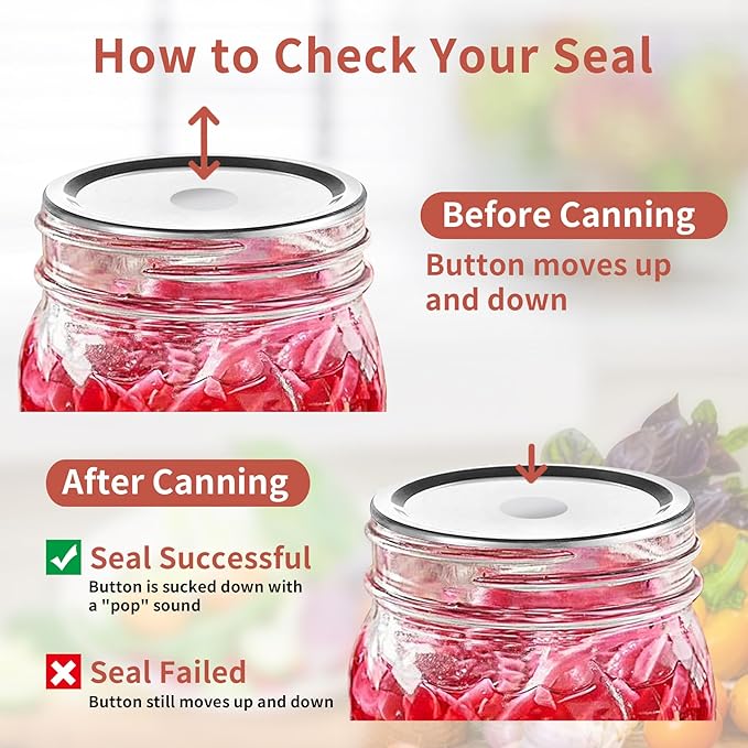 Aliggbent 160 Pcs Regular Mouth Canning Lids 70MM Airtight Split-Type Lids for Mason Jars Regular Mouth, Leakproof Bulk Canning Jar Lids for Food, Jam, Fruits & DIY Decor