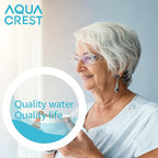 AQUA CREST Coffee Machine Water Filter, Replacement for Jura® Clearyl White, 64553, 7520, 60209, 68739, 62911 - Including Various Models of Nespresso®, Impressa®, TÜV SÜD Certified, 6 Packs