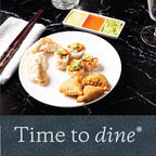 Vikko Dinner Plate, Set of 6 White Plates, 9 Inch Ceramic Dinner Plates Set, Stackable Dinner Plates for Every Day and Special Occasion, Restaurant Style, Dishwasher Safe, Microwave Safe