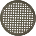 casaWare 2pc 12-inch Ultimate Pizza Pan Set, Nonstick, Ceramic Coated, (1) Solid, (1) Perforated (Silver Granite)